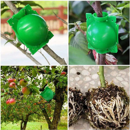 10-Pack Reusable Plant Rooting Spheres for Seamless Air Layering and Propagation - Très Elite