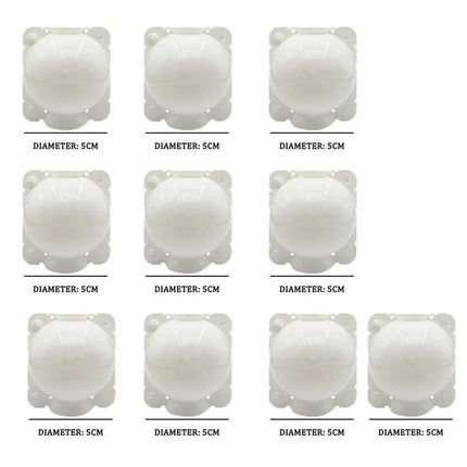 10-Pack Reusable Plant Rooting Spheres for Seamless Air Layering and Propagation..