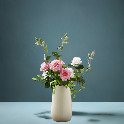 10 Stems Life-like Artificial Floral Arrangement for Weddings and Home Décor - Très Elite