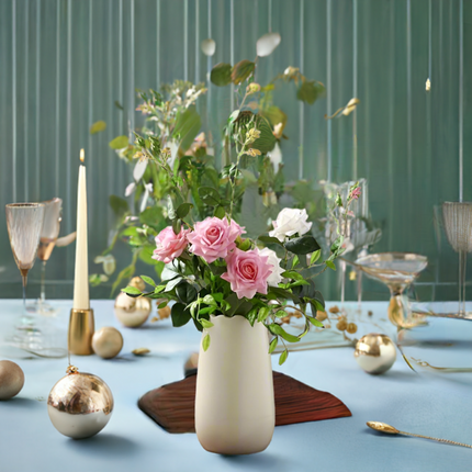 10 Stems Life-like Artificial Floral Arrangement for Weddings and Home Décor - Très Elite