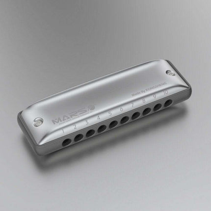 Professional Natural Minor Harmonica with Durable Aluminum Comb for Effortless Melodies