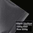 100PCS 25X30