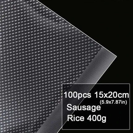 100 Superior Antimicrobial Vacuum Sealer Bags for Maximum Freshness Retention - Très Elite