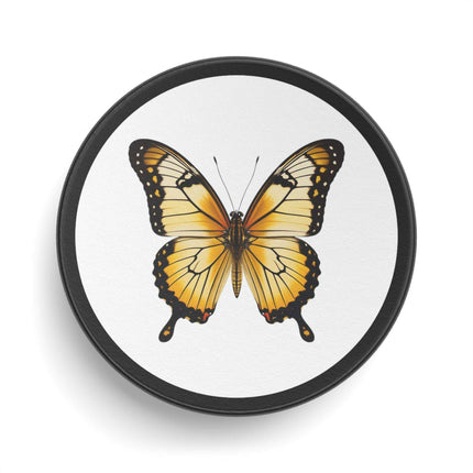 Elite Customized Black Hockey Puck: Luxe Fan Essential