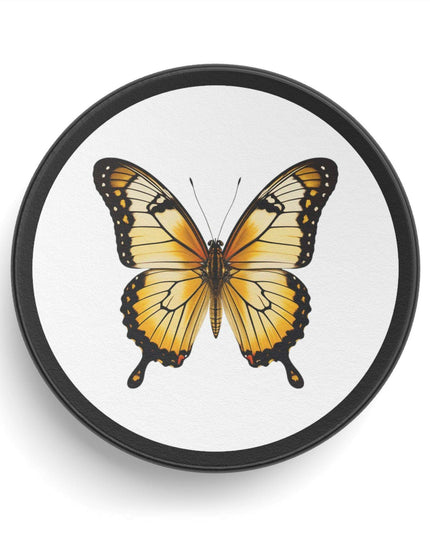 Elite Customized Black Hockey Puck: Luxe Fan Essential