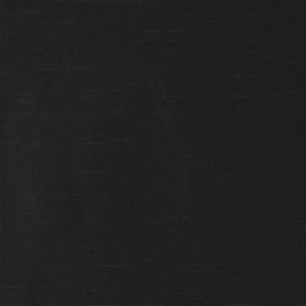 Room & Decor Twist Tab Lined Window Curtain Panel, Black, 50x108