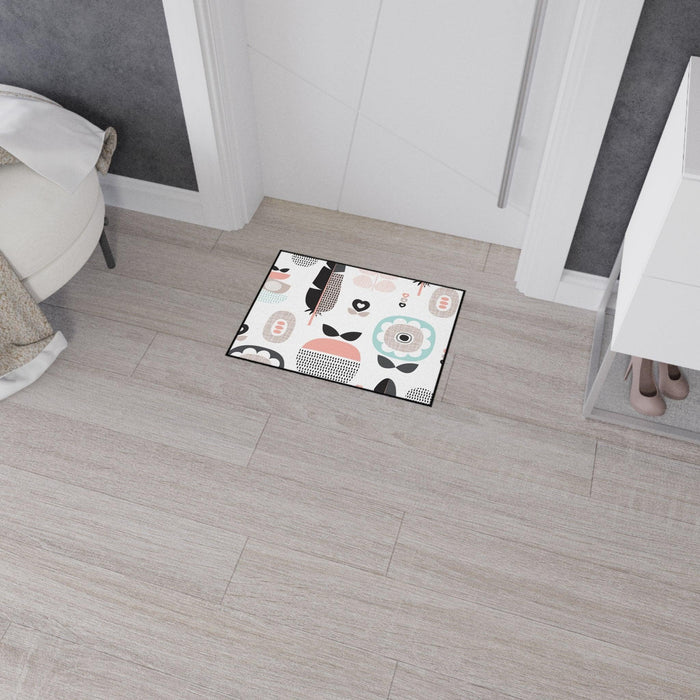 Scandinavian Chic Non-Slip Floor Rug for Modern Homes