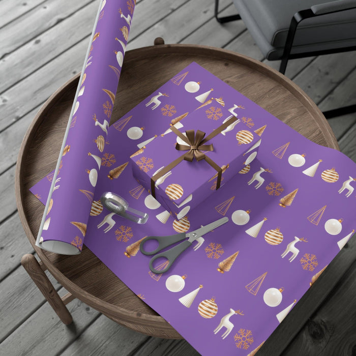 Elegant 3D Chess Gift Wrapping Collection: Premium Matte and Satin Options