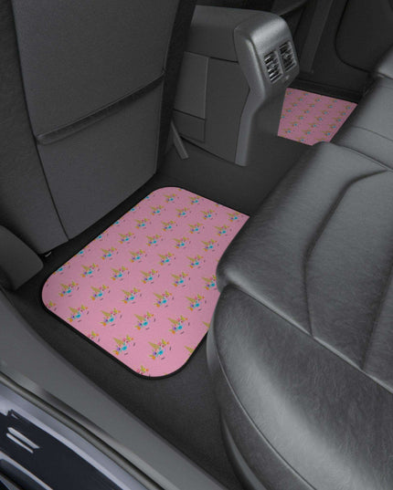 Bespoke Opulent Car Floor Mats - Deluxe 4-Piece Set