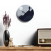 Elegant Mountain Vista Wall Clock - Luxe Timepiece with Stunning Design and Hanging Slot