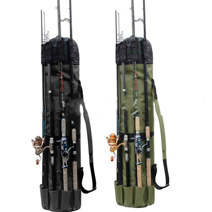 Multi-functional fishing rod package