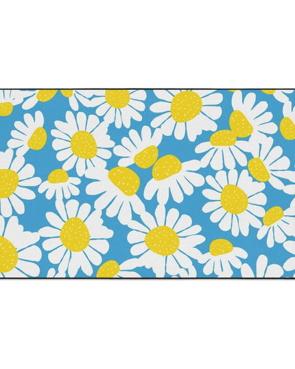 Personalized Chic Daisy Non-Slip Floor Mat for Stylish Home Interiors