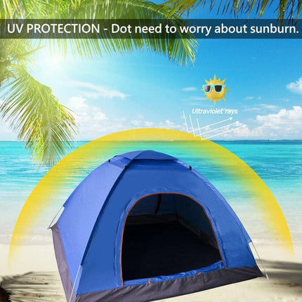 Peekaboo Studio 3-4 Person Automatic Tent, Waterproof & UV Protected