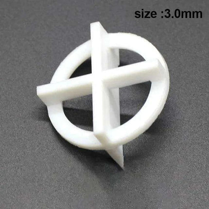 Eco-Conscious Precision Tile Spacer Kit - 100 Reusable Spacers for Flawless Installations