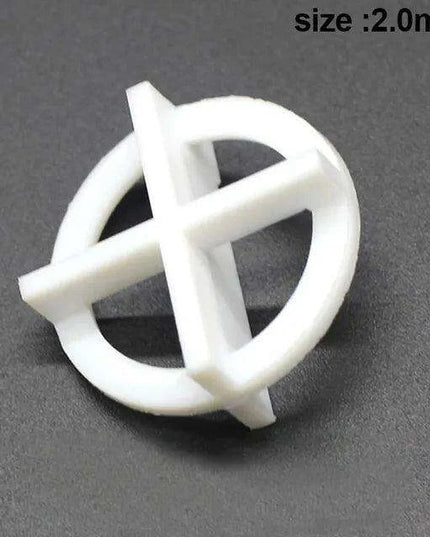 Eco-Conscious Precision Tile Spacer Kit - 100 Reusable Spacers for Flawless Installations