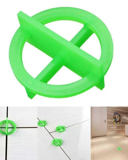 Eco-Conscious Precision Tile Spacer Kit - 100 Reusable Spacers for Flawless Installations