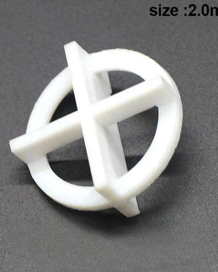 Eco-Conscious Precision Tile Spacer Kit - 100 Reusable Spacers for Flawless Installations