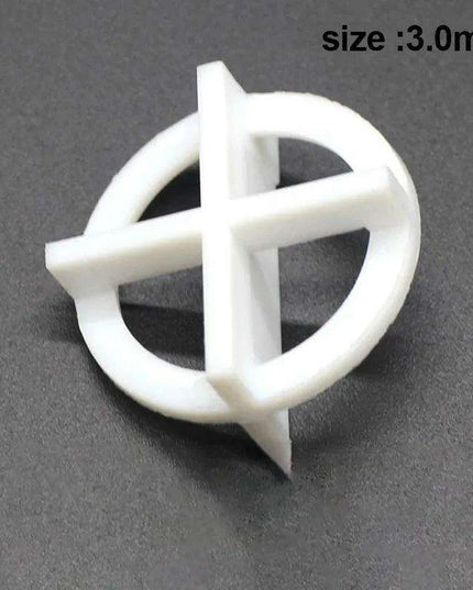 Eco-Conscious Precision Tile Spacer Kit - 100 Reusable Spacers for Flawless Installations