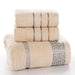 Luxurious Quick-Dry Cotton Towel Trio - Premium Set