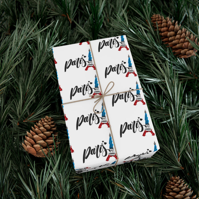 Elegant Paris Crafted Gift Wrap Paper from Peekaboo