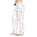 Opulent Red Heart Women's Pajama Pants - Luxe Comfort & Style