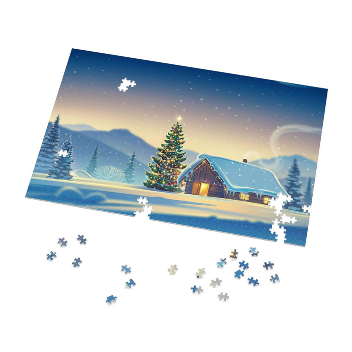 Holiday Harmony Jigsaw Puzzle Set - Interactive Family Bonding Experience