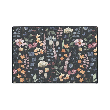 Timeless Elegance Floral Area Rug with Superior Grip - Refined Charm