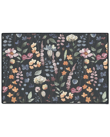 Timeless Elegance Floral Area Rug with Superior Grip - Refined Charm