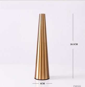Peekaboo Studio Artificial Flower Decoration with Iron Vase for Living