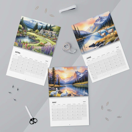 2024 Luxe Artistic Wall Calendar - Signature Collection