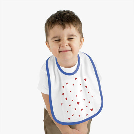 Stylish Baby Fleece Feeding Bib - Soft, Cozy, and Practical for Mealtime