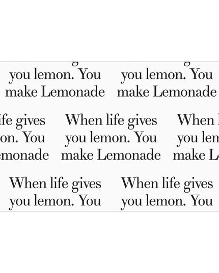 Elegant Lemon-Themed Gift Wrap Paper for Distinctive Presentations