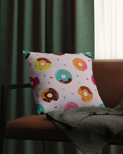 Vibrant Waterproof Floral Cushions Set for Indoor and Outdoor Living - Premium Durable Polyester Pillows