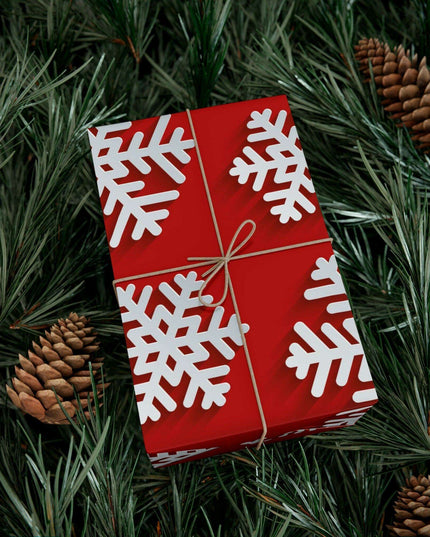 Elegant Customizable 3D Christmas Gift Wrap Set with Matte & Satin Finishes by Maison d'Elite