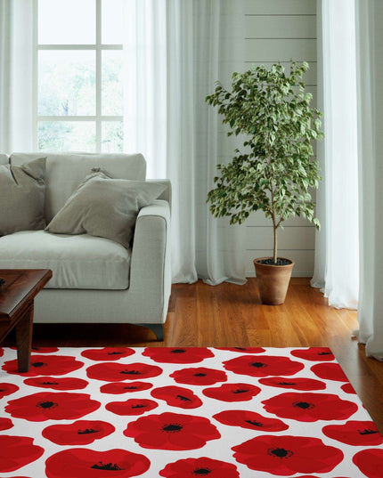 Customizable Elite Poppy Dornier Luxurious Area Rug - Chic & Secure Design