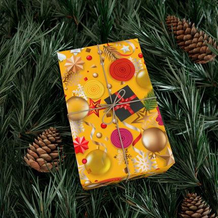 Exquisite 3D Luxury Christmas Gift Wrap Collection: Matte & Satin Options