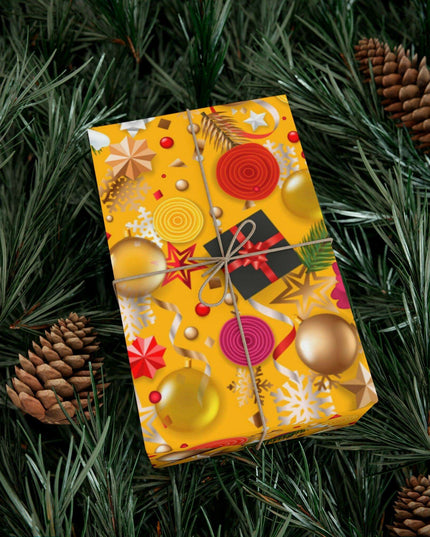Exquisite 3D Luxury Christmas Gift Wrap Collection: Matte & Satin Options