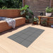 Chic Outdoor Chenille Rug for Elevated Outdoor Spaces