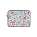 Chic Peekaboo Polka Dots Laptop Sleeve for Valentine's Day