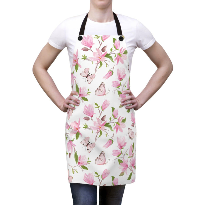 Maison d'Elite Poly Twill Apron - Lightweight, Stylish, and Durable Cooking Accessory