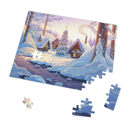 Personalized Holiday Jigsaw Puzzle Set