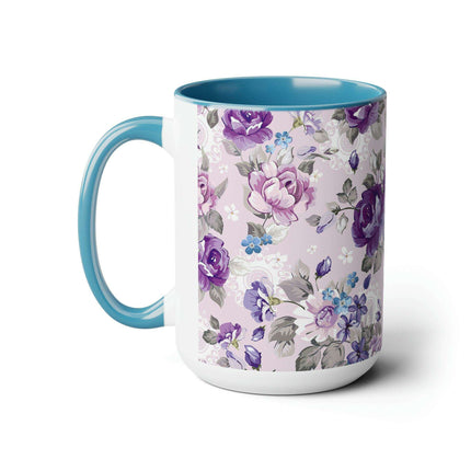 Elegant Duo: Maison Two-Tone Ceramic Coffee Cups