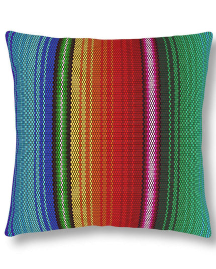 Colorful Water-Resistant Floral Outdoor Cushion Set with Hidden Zipper