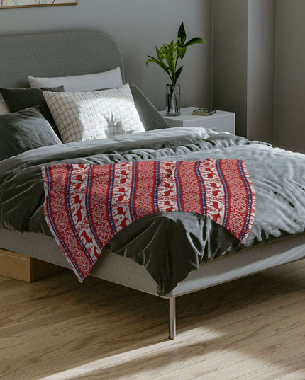 Opulent Artisan Minky Throw: Unmatched Comfort & Elegance