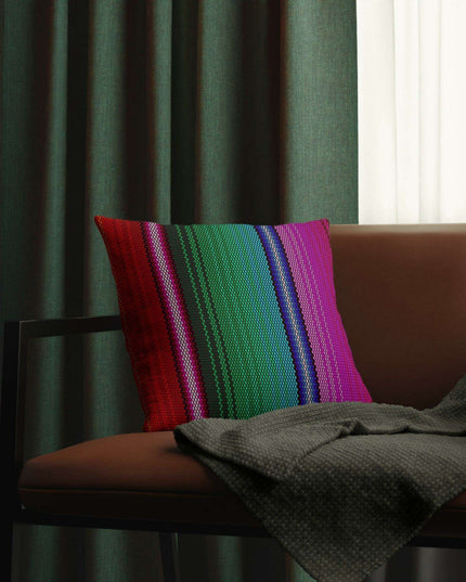 Colorful Water-Resistant Floral Outdoor Cushion Set with Hidden Zipper