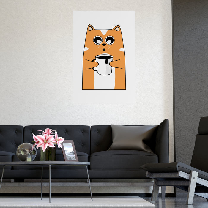 Cat Lover's Delight - Premium Matte Posters for Elegant Home Decor