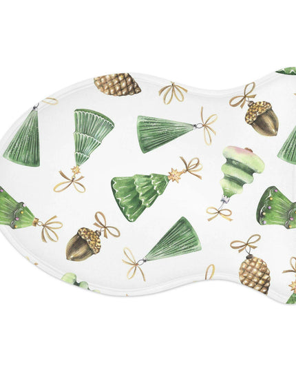 Customizable Whimsical Pet Feeding Mats - Fun Bone & Fish Designs