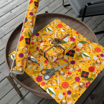 Exquisite 3D Luxury Christmas Gift Wrap Collection: Matte & Satin Options