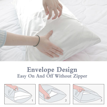 Peekaboo Studio Tropical Hummingbird Satin Pillowcases - Soft & Skin-F