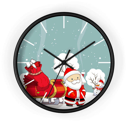 Elegant Artisan Wood Wall Clock with Premium Color Choices for Sophisticated Interiors